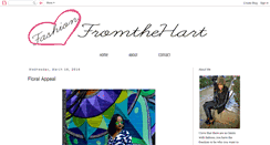 Desktop Screenshot of fashionfromthehart.com